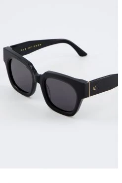 Isle Of Eden Eyewear Rae Black Sunglasses