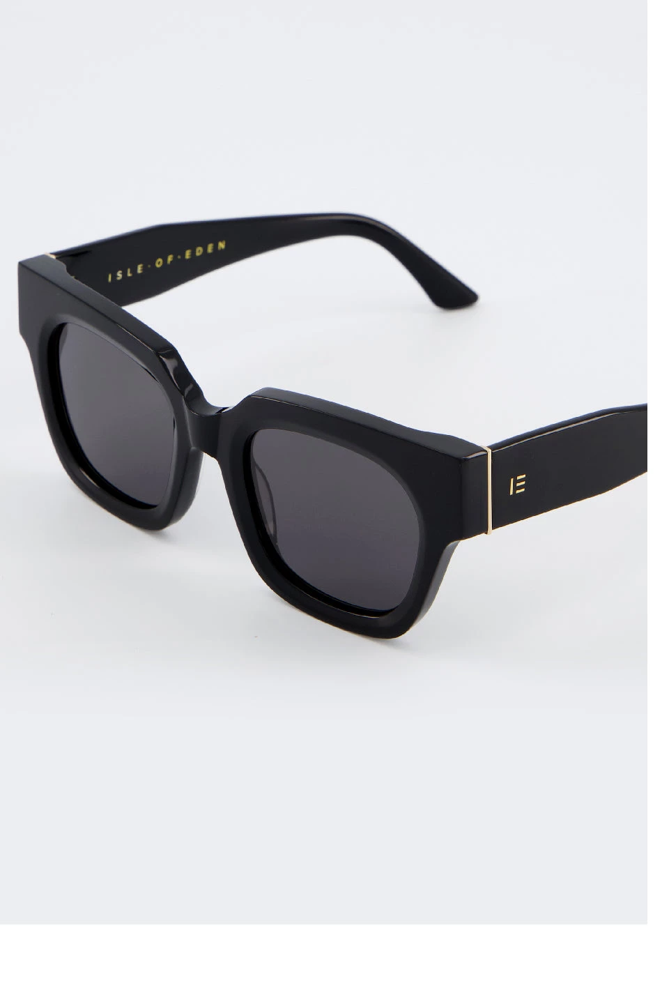 Isle Of Eden Eyewear Rae Black Sunglasses