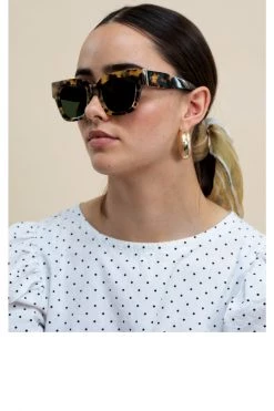 Isle Of Eden Rae Tortoise Sunglasses Eyewear