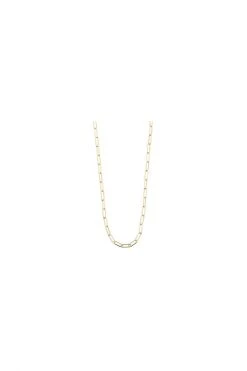 Pilgrim Ronja Rectangular Chain Link Gold Necklace Jewellery