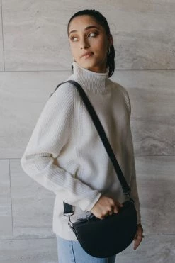 Dom Rosalie Snowflake High Neck Knit Sweater Knitwear