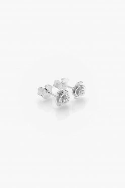 Stolen Support Local Rose Bud Stud Earrings