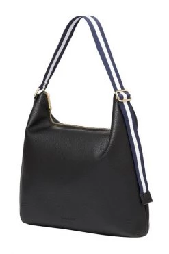 Elms+King Bronte Hobo Tote Black Bags & Wallets