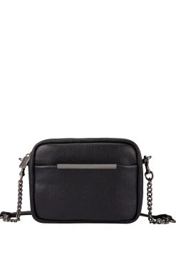 Status Anxiety Bags & Wallets Cult Crossbody With Chain Black Bag