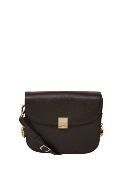 SABEN Bags Blaise Black Leather Crossbody Bag