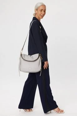 SABEN Bags Frankie Fold Over Glacier Shoulder Bag