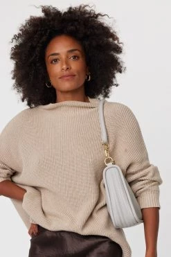 SABEN Bags Support Local Odette Glacier Shoulder Bag With Gold Chain Detail
