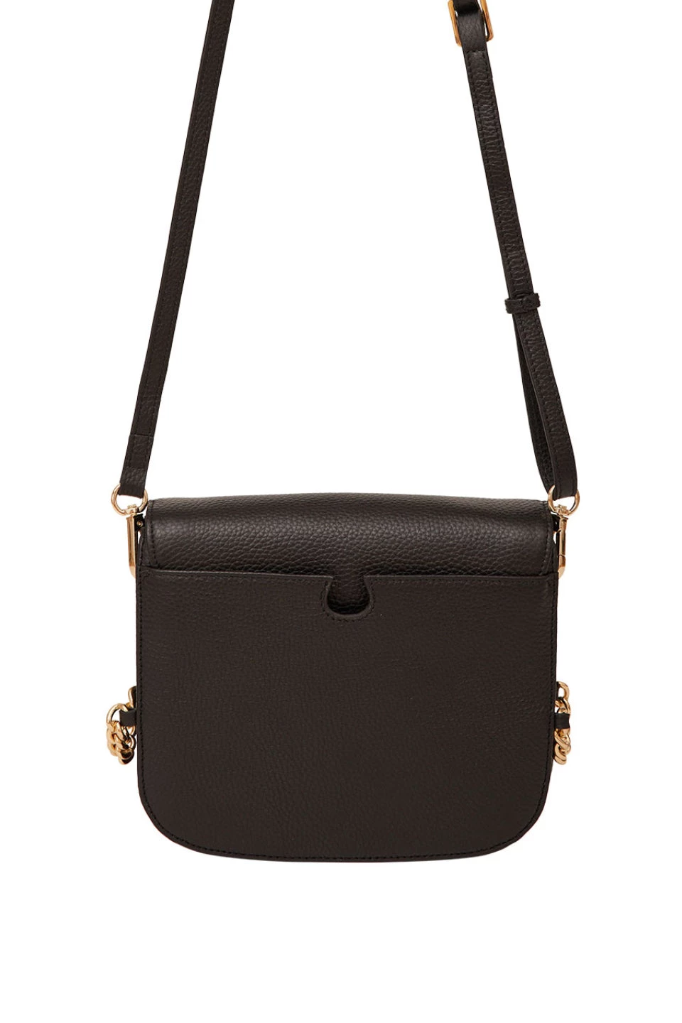 SABEN Bags Blaise Black Leather Crossbody Bag