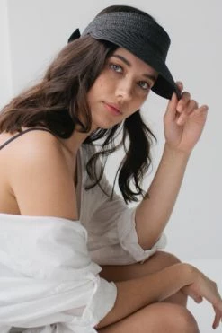 Sophie So Shady Extra Hat Black