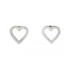 Pilgrim Sophia Open Heart Stud Earring