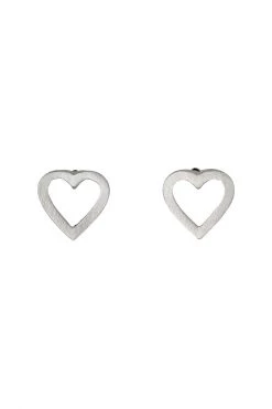 Pilgrim Sophia Open Heart Stud Earring