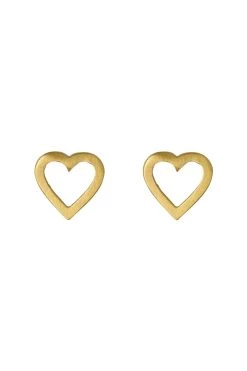 Pilgrim Sophia Open Heart Stud Earring