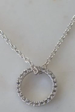 Sophie Jewellery Sparkle Oh My Necklace Silver
