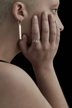 Stolen Support Local Stem Rose Ring