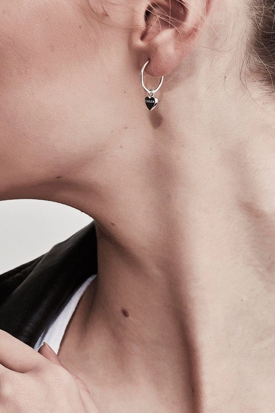 Stolen Heart Sleeper Earrings