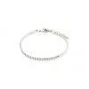 Pilgrim Talia Flat Snake Chain Silver Bracelet