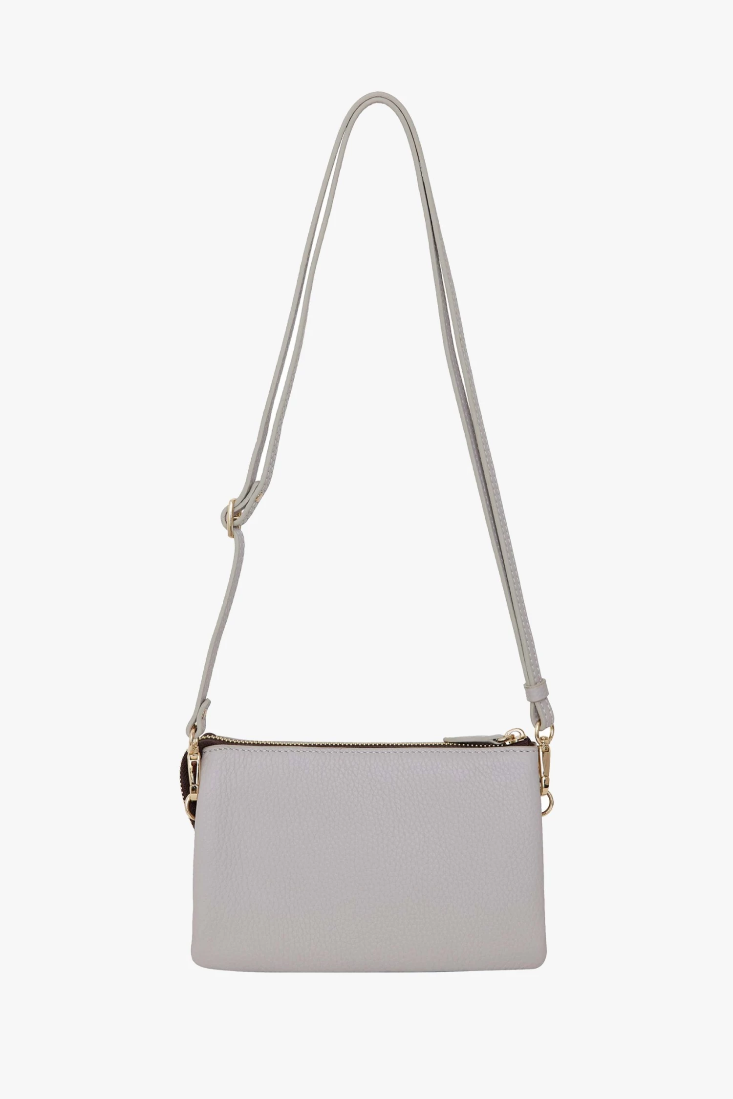 SABEN Bags Tilly Multi Pocket Glacier Leather Crossbody Clutch Support Local