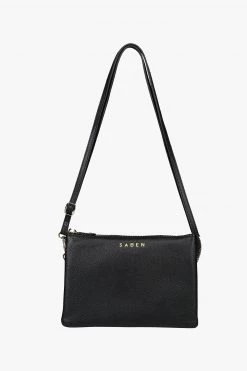 SABEN Bags Tilly's Big Sis Crossbody Black Large Clutch