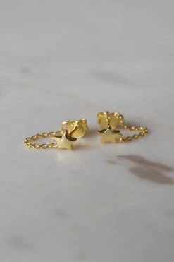 Sophie Twinkle Chain Stud Earrings Jewellery