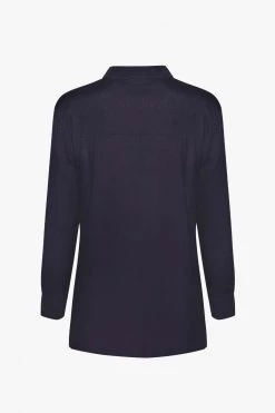 Ivy + Jack Ultimate Navy Linen Shirt Tops & Tees