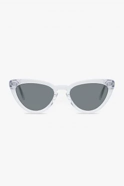 Status Anxiety Villain Clear Cat Eye Sunglasses