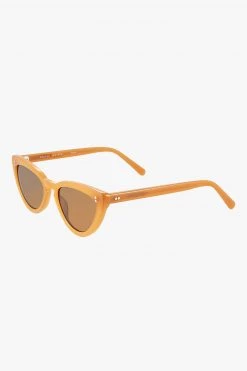 Status Anxiety Eyewear Villain Honey Cat Eye Sunglasses