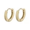 Pilgrim Arnelle Tiny Gold Plated Hoop Huggy Earrings Jewellery
