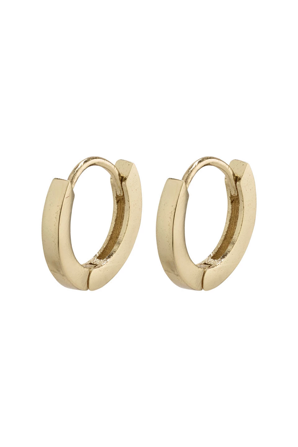 Pilgrim Arnelle Tiny Gold Plated Hoop Huggy Earrings Jewellery