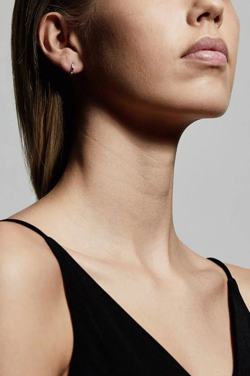 Pilgrim Arnelle Mini Silver Plated Hoop Huggy Earrings