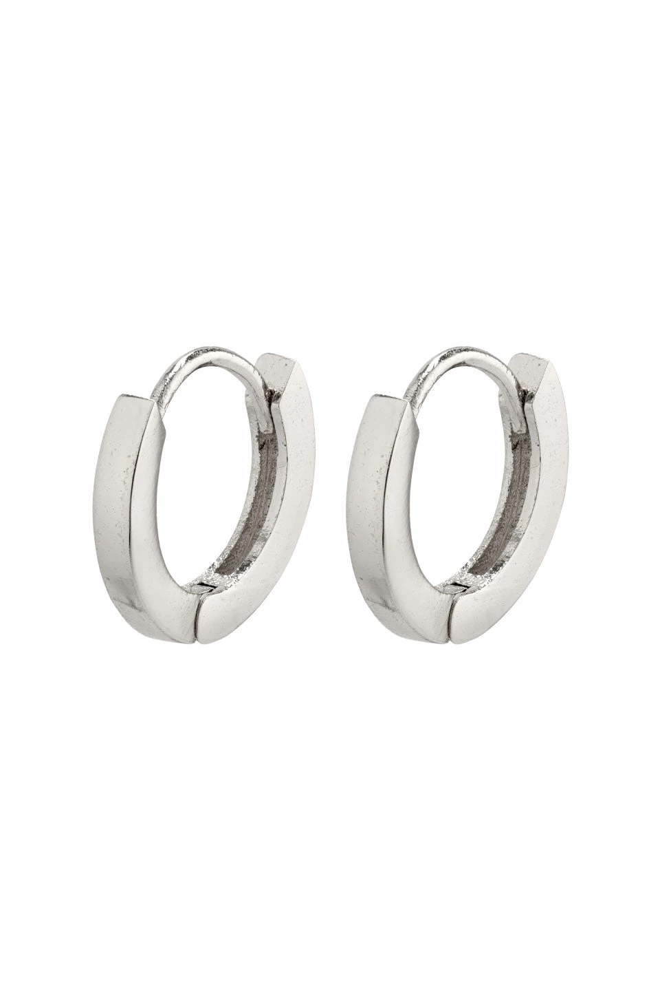 Pilgrim Arnelle Mini Silver Plated Hoop Huggy Earrings