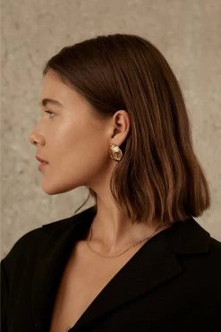 Brie Leon Novia Gold Chain Necklace 65cm