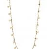 Pilgrim Panna Gold Multi Mini Charm Necklace