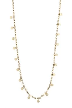 Pilgrim Panna Gold Multi Mini Charm Necklace