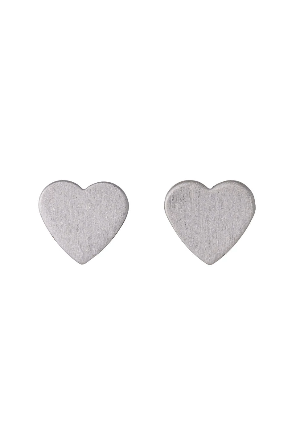Pilgrim Jewellery Vivi Silver Plated Heart Stud Earrings