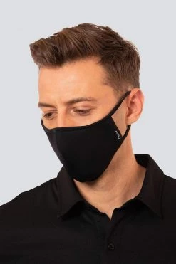 Aviro Face Masks Antiviral Black Face Mask