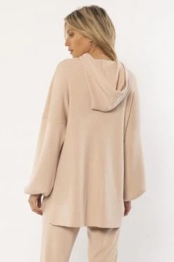 Amuse Society Knitwear Maxwell Mushroom Knit Hoodie