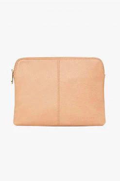 Elms+King Bowery Large Shoulder Bag Nude Pebble Bags & Wallets