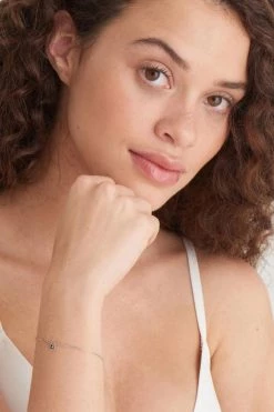 Ania Haie Jewellery Under Lock + Key Fine Padlock Silver Bracelet