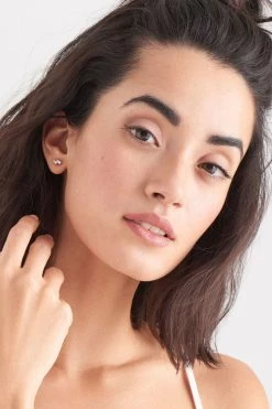 Ania Haie Glow Getter 7mm Silver Stud Earrings Jewellery