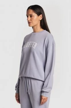 Huffer Slouch Drop Out Iris Logo Cotton Crew