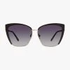Prive Revaux Brunch Date Square Black Gold Sunglasses