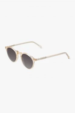 Status Anxiety Eyewear Ascetic Clear Round Sunglasses