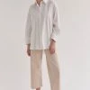 Assembly New In Everyday White Poplin Shirt