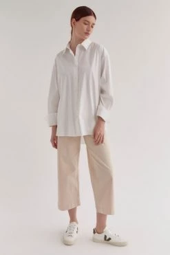Assembly New In Everyday White Poplin Shirt