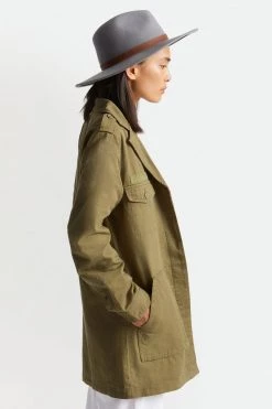 Brixton Quardro Military Olive Twill Jacket