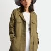 Brixton Quardro Military Olive Twill Jacket