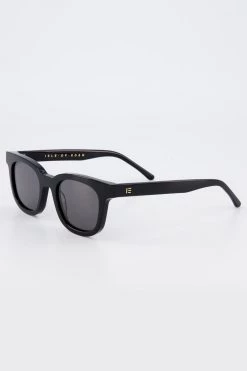 Isle Of Eden Eyewear Eugene Black Sunglasses