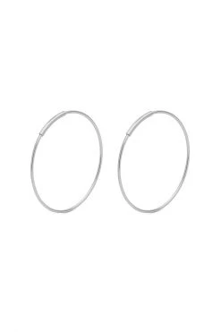 Pilgrim Jewellery Raquel 25mm Silver Hoop Earring