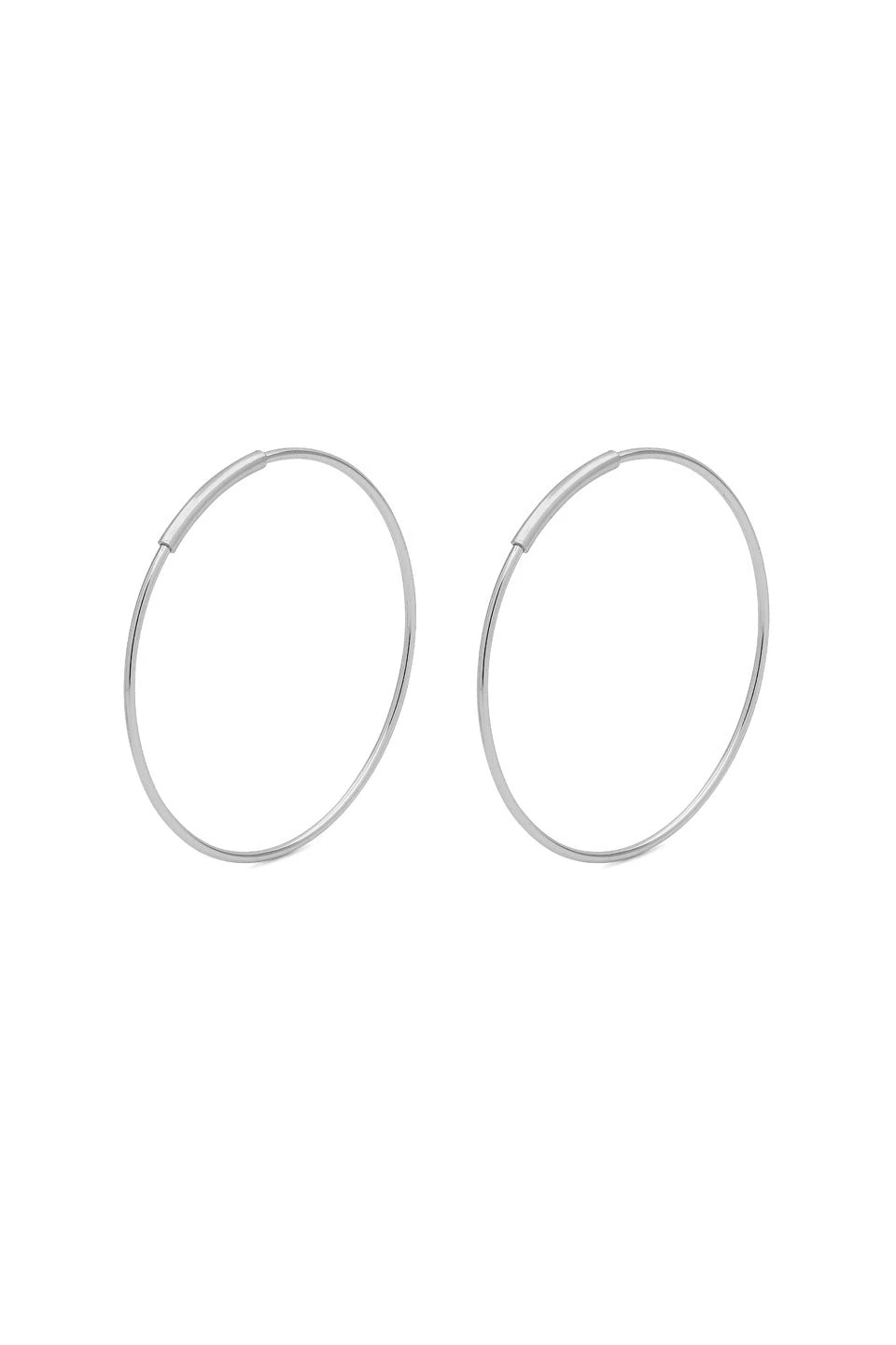 Pilgrim Jewellery Raquel 25mm Silver Hoop Earring