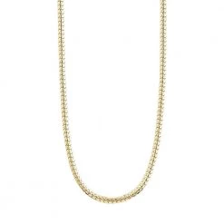 Pilgrim Jewellery Talia Flat Snake Chain Gold Necklace